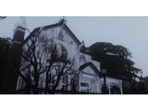 Maxis Match Haunted house by Alerion - The Sims 4 Custom Content