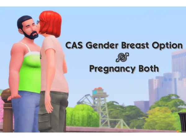 Maxis Match CAS Gender Breast Option Pregnancy Both by Maars - The Sims 4 Custom Content