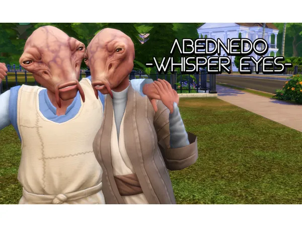 Maxis Match Star Wars JTB Alien Eye Fixes - The Sims 4 Custom Content