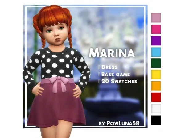 Maxis Match MARINA - The Sims 4 Custom Content