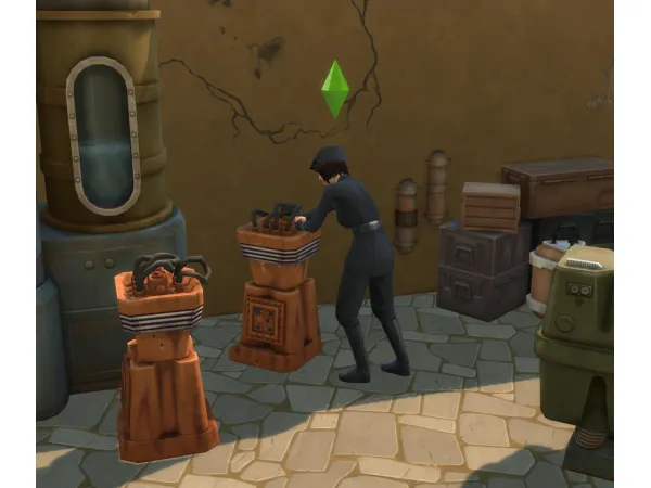 Maxis Match Functional Star Wars Appliances by endermbind - The Sims 4 Custom Content