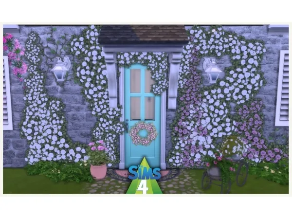 Maxis Match Climbing roses - The Sims 4 Custom Content