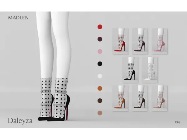 Maxis Match Madlen Daleyza Shoes by Madlen - The Sims 4 Custom Content