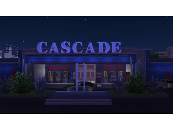 Alpha CASCADE SKATING RINK IN ATLANTA - The Sims 4 Custom Content