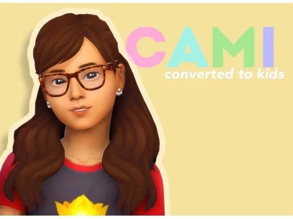 Maxis Match conversion of aharris00britneys cami hair - The Sims 4 Custom Content