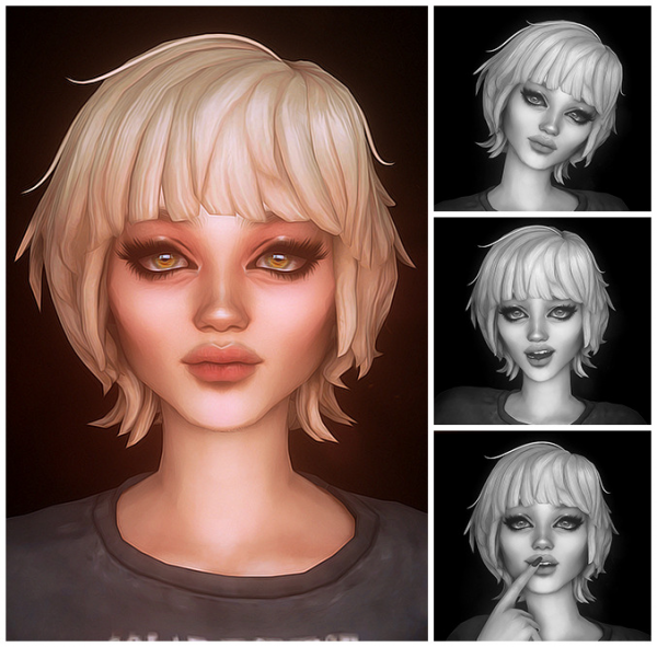 Maxis Match Stella Hair by simsfinds - The Sims 4 Custom Content