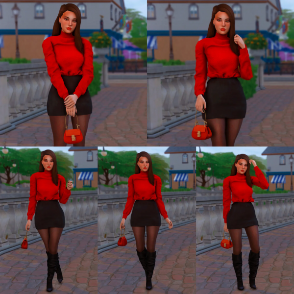 Maxis Match Pose Pack 34 by katverse - The Sims 4 Custom Content