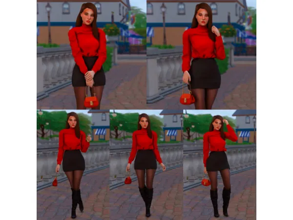 Maxis Match Pose Pack 34 - The Sims 4 Custom Content