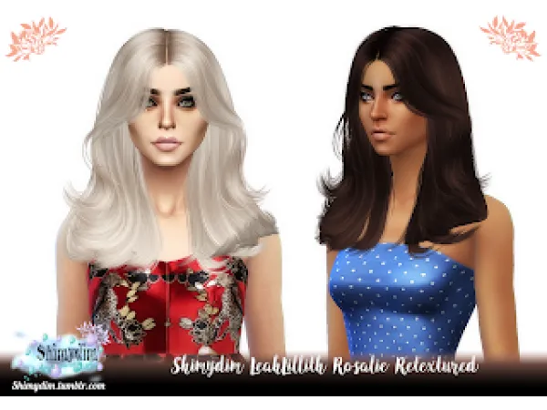 Alpha S4 LeahLillith Rosalie Retexture Naturals Unnaturals - The Sims 4 Custom Content