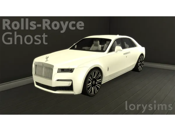 Maxis Match Rolls Royce Ghost by LorySims - The Sims 4 Custom Content