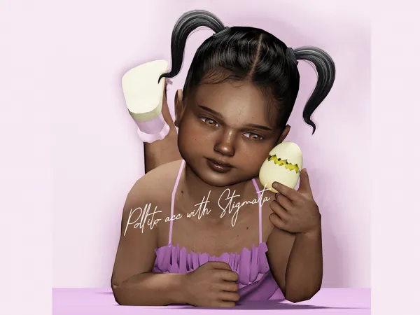 Mix WinterxBakkoush Cutie Posepack Pollito Acc - The Sims 4 Custom Content