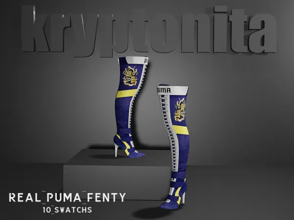 Alpha COLLECTION FENTY PUMA RIHANNA - The Sims 4 Custom Content