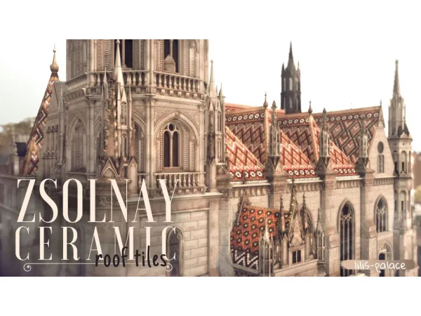 ZSOLNAY CERAMIC ROOF TILES