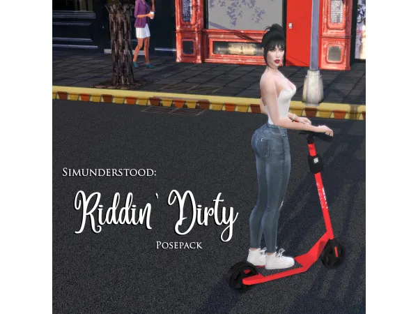 Mix RIDDIN DIRTY POSEPACK - The Sims 4 Custom Content