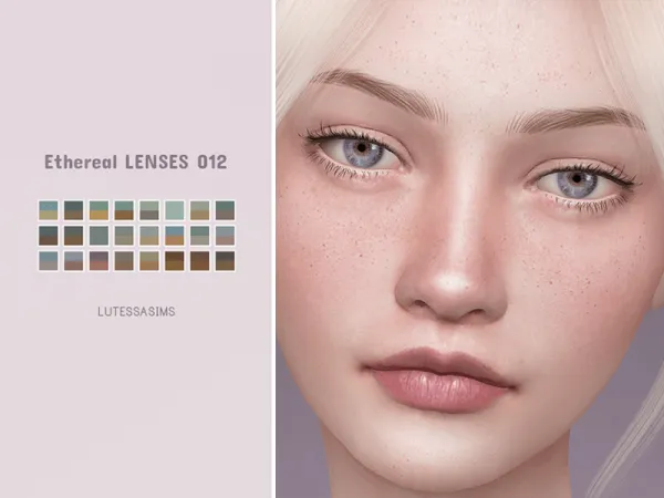 Alpha Ethereal Lenses 012 by Lutessa Sims - The Sims 4 Custom Content