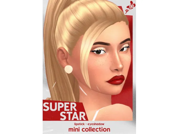 Maxis Match SUPERSTAR _ mini collection by grilledbees - The Sims 4 Custom Content