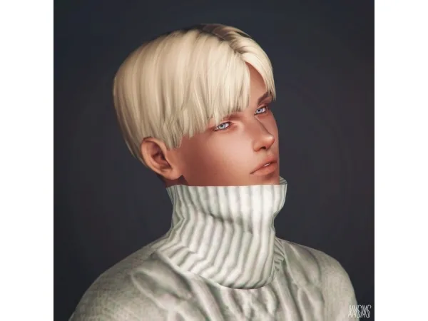 MMSIMS am Hair 05 - The Sims 3 Custom Content