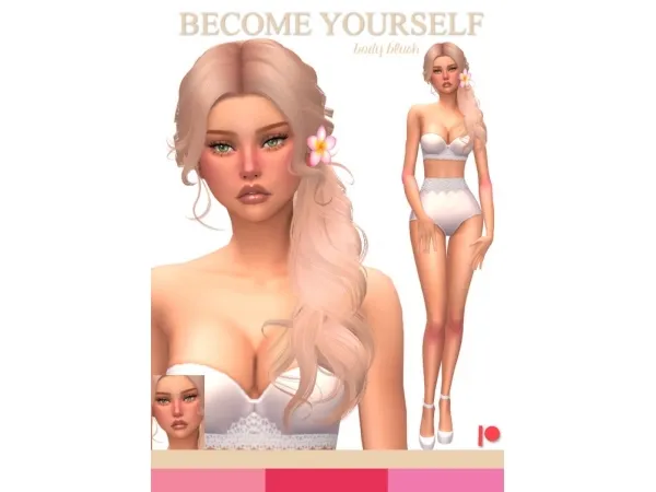 Mix Become Yourself Body Blush - The Sims 4 Custom Content