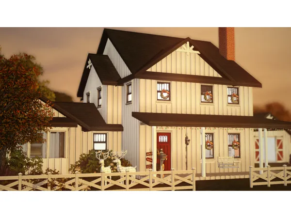 Holiday Hideout - The Sims 3 Custom Content