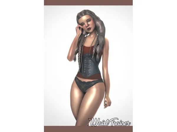 Maxis Match Waist Trainer by melunn - The Sims 4 Custom Content