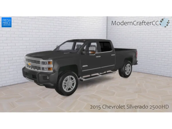 Maxis Match 2015 Chevrolet Silverado 2500HD - The Sims 4 Custom Content