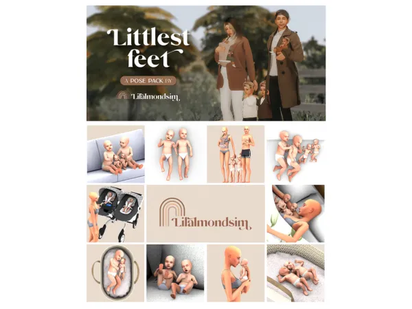 Maxis Match Littlest Feet by lilalmondsim - The Sims 4 Custom Content