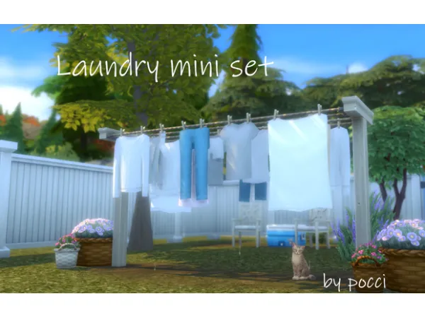 Laundery mini set by pocci