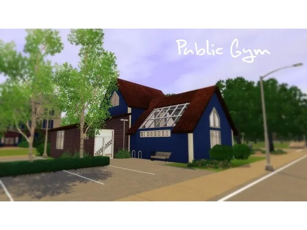 Public Gym - The Sims 3 Custom Content