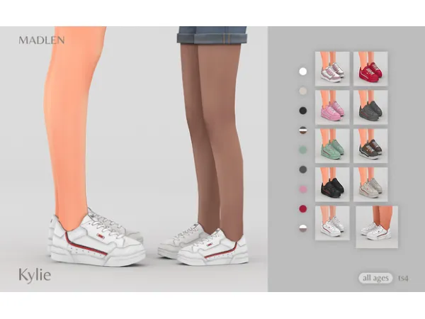 Maxis Match Madlen Kylie Shoes by Madlen - The Sims 4 Custom Content