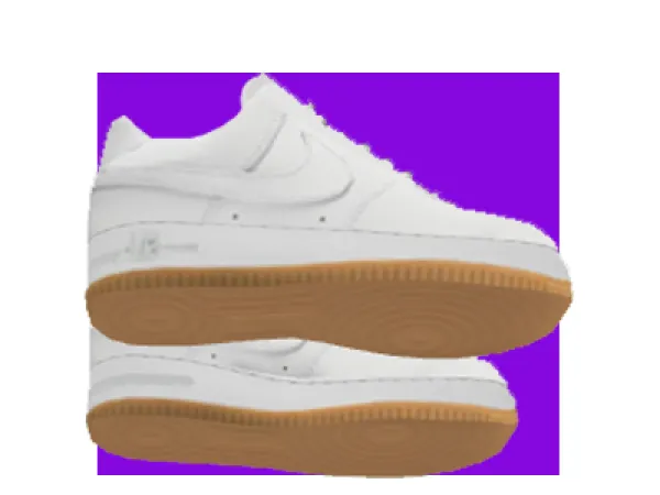 Alpha AF1 Low White and WhiteGum - The Sims 4 Custom Content