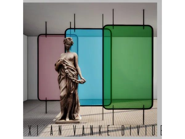 Alpha Room Divider Set Part II by Hel Studio - The Sims 4 Custom Content