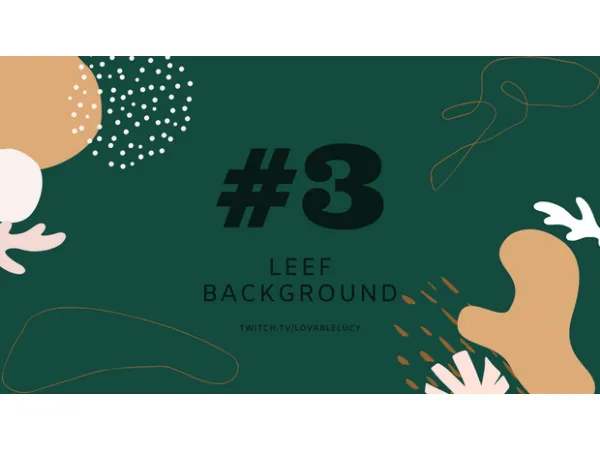Alpha Leef CAS Background by Flirty Sim - The Sims 4 Custom Content