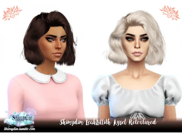 Alpha S4 LeahLillith Aysel Retexture Child Naturals Unnaturals - The Sims 4 Custom Content