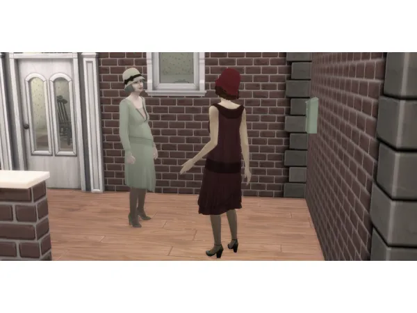 Maxis Match Telegramming Vintage Career by Alpha_Waifu - The Sims 4 Custom Content