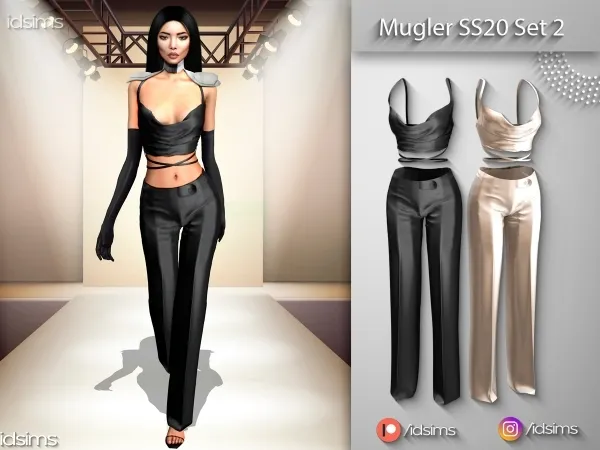 Alpha Mugler Set 2 - The Sims 4 Custom Content