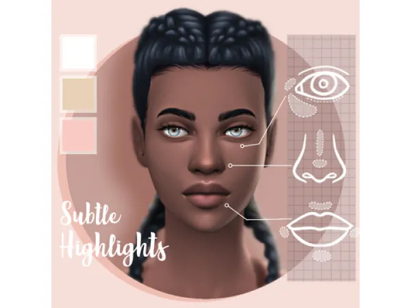 Maxis Match Matte Smooth Skin Overlay by emmibouquet - The Sims 4 Custom Content
