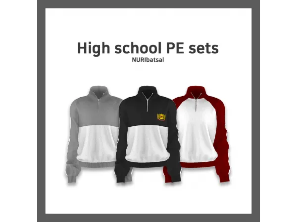 [MALE] High school PE sets by nuribatsal