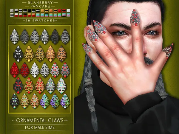 Blahberry Pancake - Ornamental Claws (M)