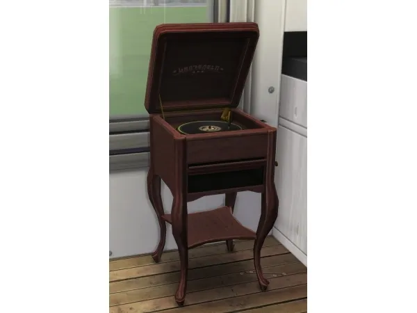 Alpha ozymandias_bi_record_player by ozyman4 - The Sims 4 Custom Content