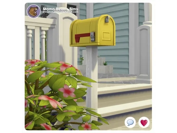 Maxis Match Not So Rusty Mailbox [Recolor] - The Sims 4 Custom Content