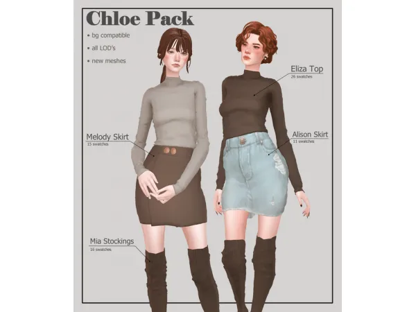 Chloe Pack by Sunivaa