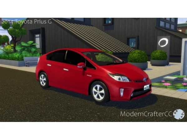 Maxis Match 2014 Toyota Prius G - The Sims 4 Custom Content