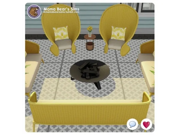 Maxis Match Stamped Concrete [Flooring] - The Sims 4 Custom Content