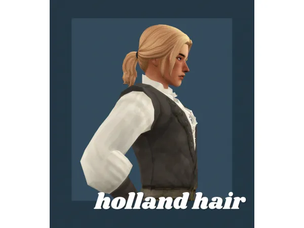 Maxis Match holland hair by barbieaiden - The Sims 4 Custom Content
