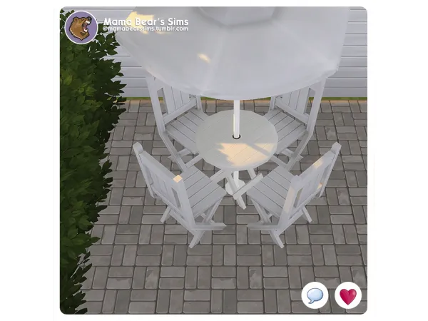 Maxis Match Basketweave Pavers [Flooring] - The Sims 4 Custom Content