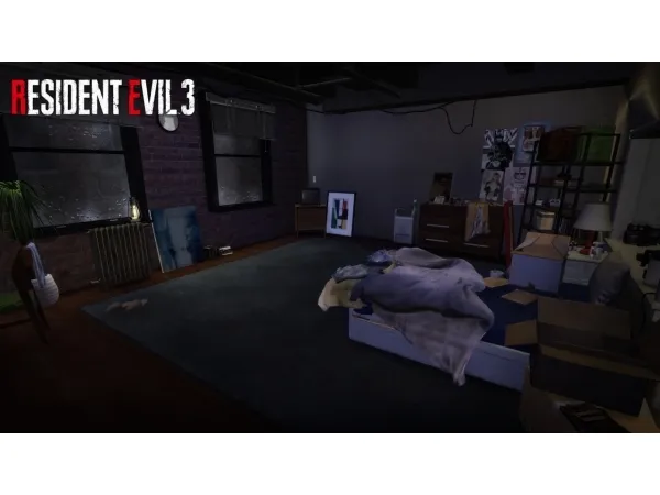 Alpha Resident Evil 3 Remake Jill Valentine Apartments Tray - The Sims 4 Custom Content