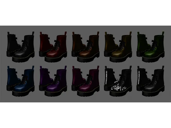 Alpha MMSIMS Dr Martens Molly - The Sims 4 Custom Content