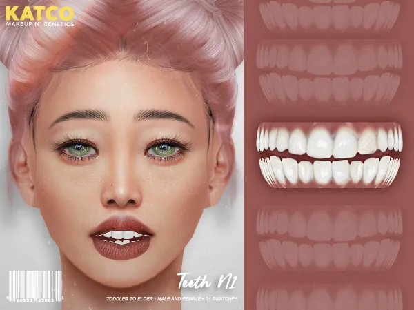 katco - teeth n1 (natural)