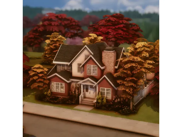Maxis Match DYNASTY HOUSE by Lollisimsi - The Sims 4 Custom Content