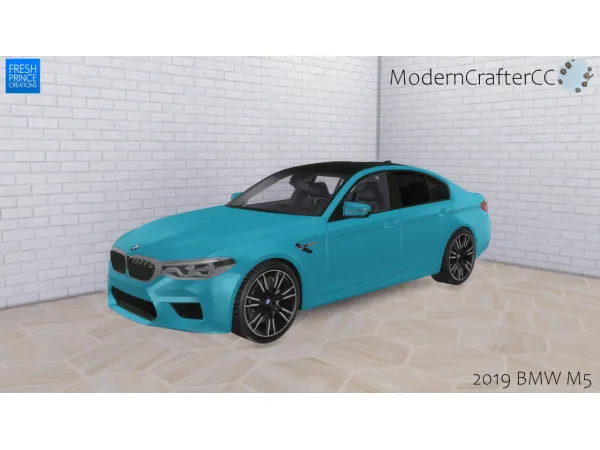 Maxis Match 2019 BMW M5 - The Sims 4 Custom Content